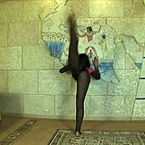 אני, אה, ראיתי סטודנטית עם תחת גדול רוכבת על זין, אוי!