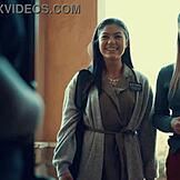 Η Λατίνα Αλίνα Λόπεζ και η Ασιατική Κέντρα Σπέιντ σε καυτή λεσβιακή δράση