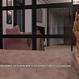 Starý perv sleduje mladou 18+ lišku masturbovat během herní noci... tak horké! 😈