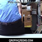 GropingTeens - Rachael Cavalli Feeds LP Officer Cock Deep in Throat