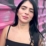 Wow! Senzualna Kolumbijka Abby Montano ujeta in močno jebana!