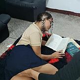 Latina inocente de 18 anos enganada para anal primeira vez com pau enorme?