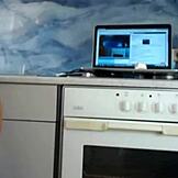 Sexydeas Mutfakta Muhteşem Kıçını Gösteriyor