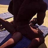 Sial, liburan pantai dengan ayah tiri berubah jadi pounding liar