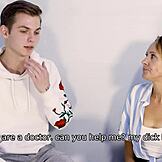 Shame4k srác csapdába ejti a cougart forró szexre