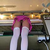 Cholera, kocham jak ta dziewica rozkłada nogi—ukryta kamera to złapała!