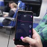 Fernsteuerung meines Orgasmus im öffentlichen Zug