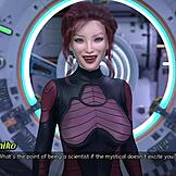 Stranded in Space 9: Krivuljasta lika eksperimentira z norim znanstvenikom v seksi obleki