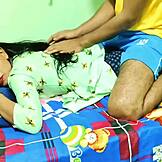 village girl gets her tight pussy pounded hard