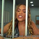 Dočerta! Policajt šuká brunetku kurvu s obrovským zadkom vo väzení - Max Betancur & Carla Morelli.