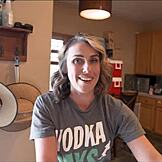 Familystrokes - стройная девушка давится на огромном члене отчима в прямом эфире