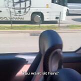 Ficke 18+ Teen russisches Mädchen in Strümpfen mit Deepthroat, Anal und rasierter Muschi-Masturbation