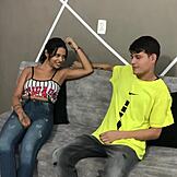 超エロい義妹が太いチンポを喉奥まで咥えてバックで激しく突かれるのが大好き!!